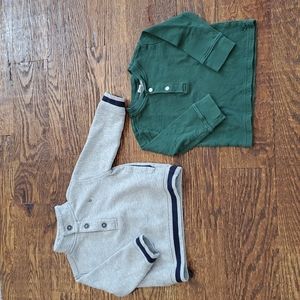 HOLD - Janie & Jack Baby Boy Lot of 2 Tops